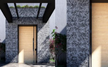 Textured Concrete Finish | Textured Exterior Wall Panels | Microcement | Decorative Finish | Evolve India