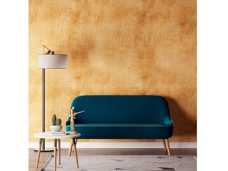 Rust Wall Designs Texture Of A Living Room By Evolve India