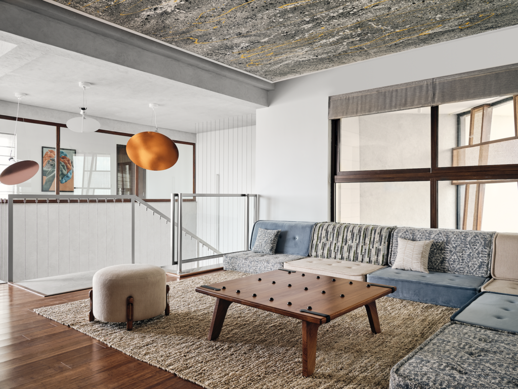 Minimalist Living Room Design Ideas by Evolve India
