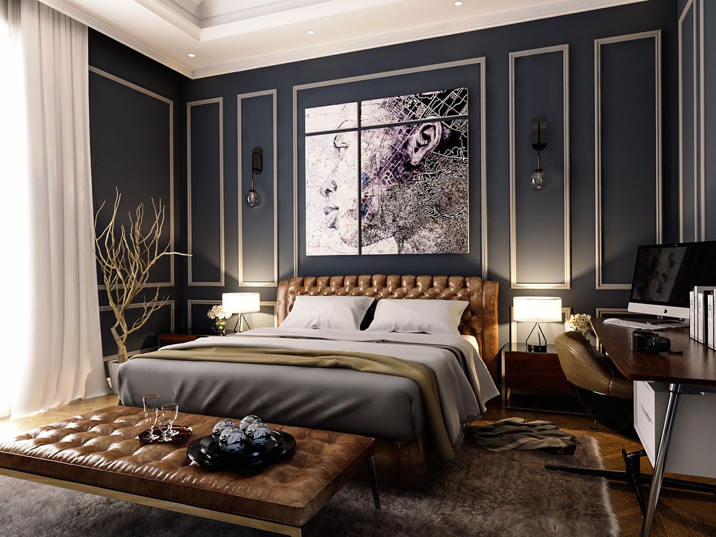 Modern bedroom... - Interior Design and Home Decor Ideas | Facebook