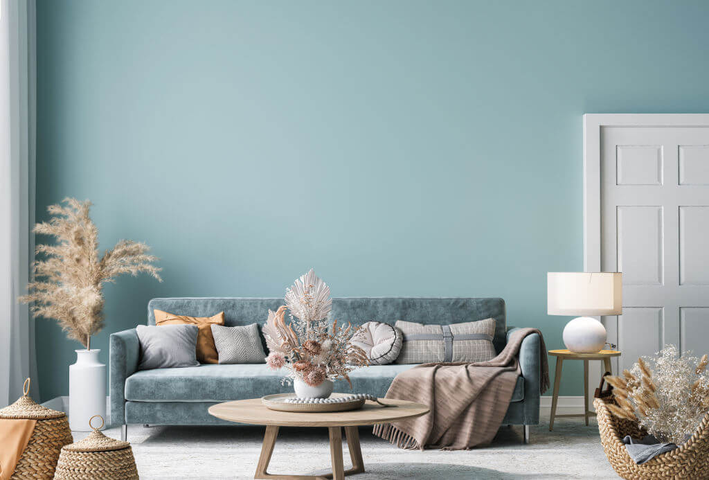 Blue Living Room Colour For 2022