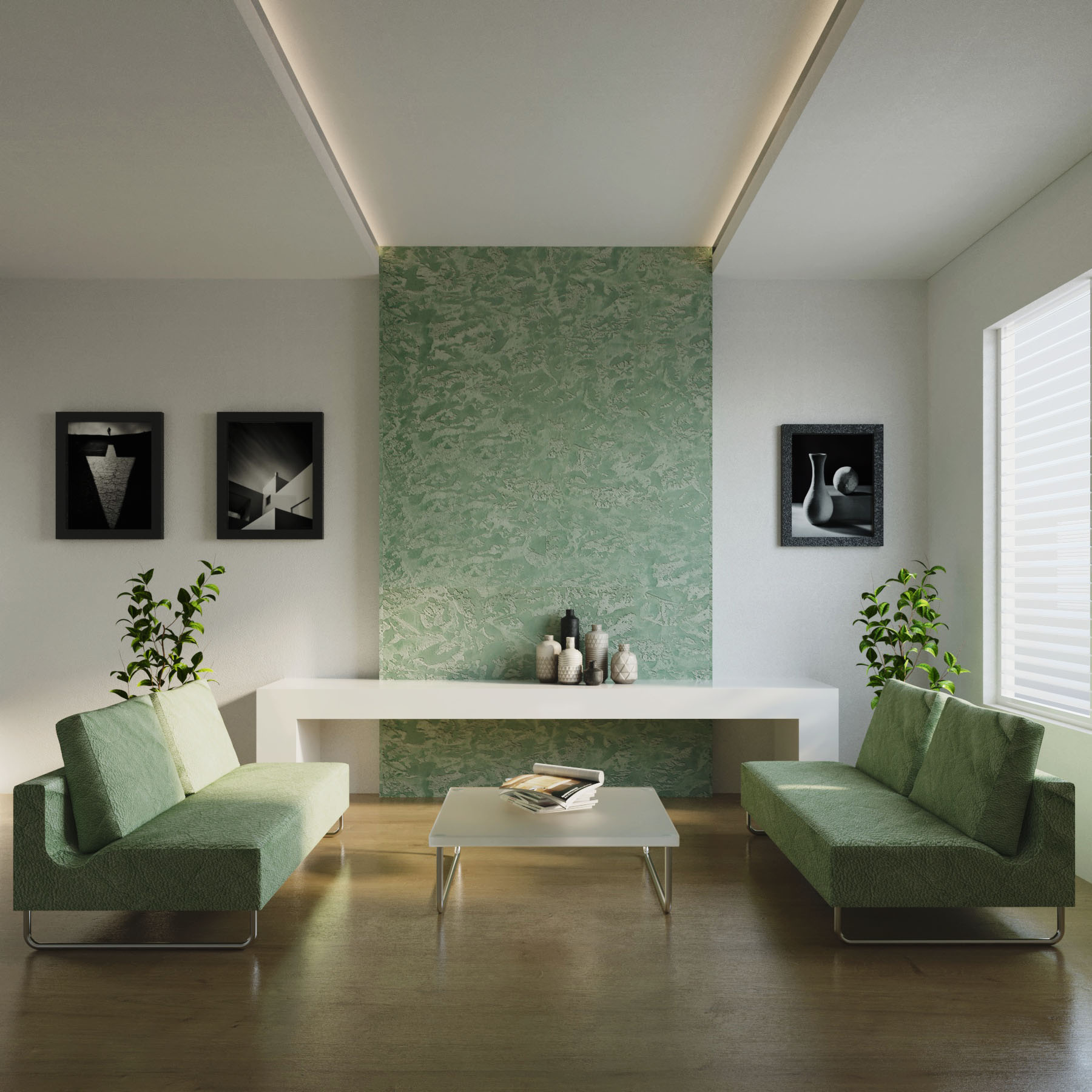 20 Green Living Room Color Ideas To