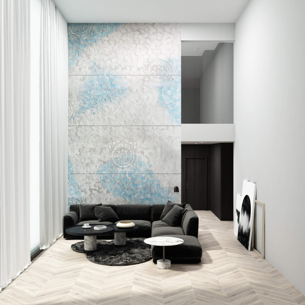 Design A Bespoke Floral Wall With Concrete Continuity Wall Panels
