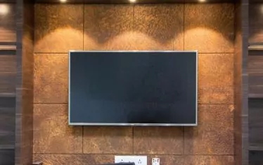 Rust Corten Steel Finish | Textured Wall Panels | Conference Room | Metal Finishes | Evolve India