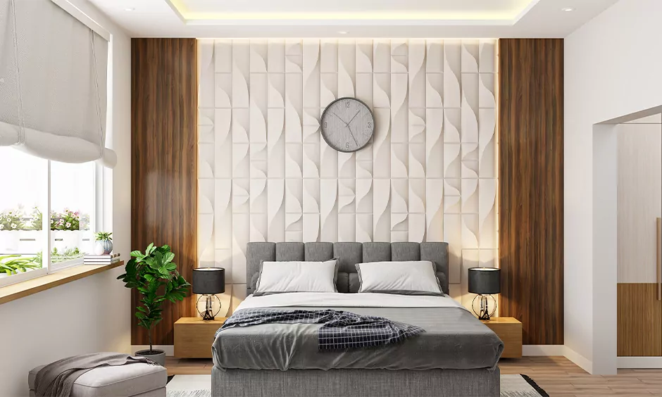 Modern wall panels, modern paneling, bedroom wall paneling ideas