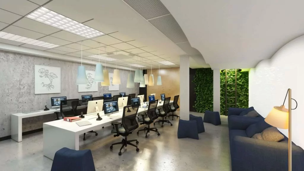 Office Interior Design For Increasing Productivity In Workplace