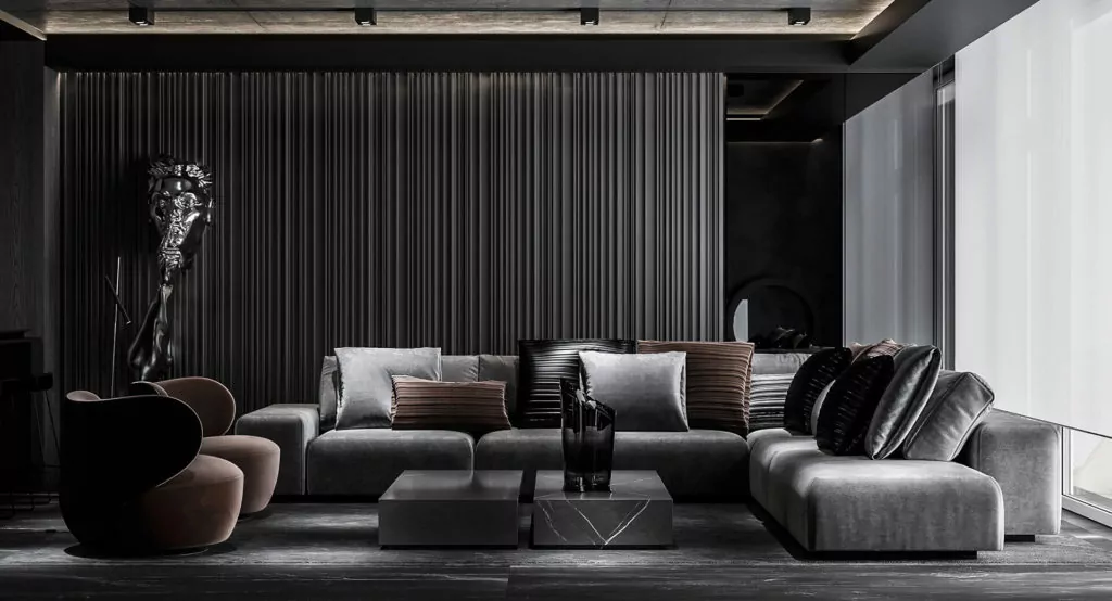 Black Living Room Colour For 2022